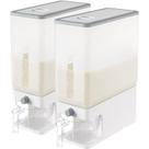 Dispensador de arroz Lifewit 25,4 kg selado à prova de umidade, livre de BPA