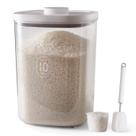 Dispensador de arroz LivLab AY-10KG-WHITE 10L/22-25kg com copo e escova Dispensador de arroz LivLab AY-10KG-WHITE 10L/22-25kg com copo e escova