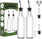 Dispensador de azeite de oliva Gusnilo 250ml/8oz, conjunto de 2 com funil