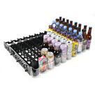 Dispensador de bebidas Visi-Fast Spring Push para geladeira de 355/473 ml