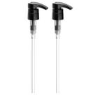 Dispensador de bomba Bar5F 33,8 oz, pacote com 2 unidades, preto