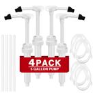 Dispensador de bomba de 30 ml para balde de 19 litros com tubo de 50 cm, pacote com 4 unidades DuPakSys