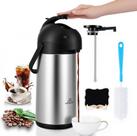 Dispensador de Café Royal Genuss 2,2 L em Aço Inox com Bomba Dispensador de Café Royal Genuss 2,2 L em Aço Inox com Bomba