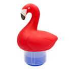 Dispensador De Cloro Flutuante Em Forma De Flamingo Para Piscina, Acessório De Purificação De Água