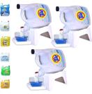 Dispensador de detergente para roupa Skywin, pacote com 3 pés antiderrapantes brancos Dispensador de detergente para roupa Skywin, pacote com 3 pés antiderrapantes brancos