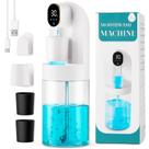 Dispensador de enxaguatório bucal Centuckos S14 600mL com 4 xícaras e 4 modos