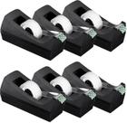 Dispensador de fita MJUNM Transparent Tape, pacote com 6 rolos Dispensador de fita MJUNM Transparent Tape, pacote com 6 rolos