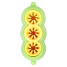 Dispensador de guloseimas para cães Chew Toy Pea Pod Green TPR