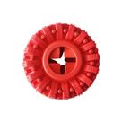 Dispensador de guloseimas para pneus Dog Chew Toy TPR Red 14 cm para cães Dispensador de guloseimas para pneus Dog Chew Toy TPR Red 14 cm para cães