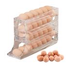 Dispensador de Huevos para Refrigerador de 4 Niveles Transparente para 30 Huevos