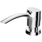 Dispensador de Jabón SAMODRA para Fregadero de Cocina Cromado 325 mL ABS