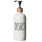 Dispensador de sabão Aaakey Glass para cozinha e banheiro
