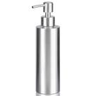 Dispensador de sabão ARKTEK em aço inoxidável com bancada de 350 ml