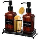 Dispensador de sabão em pó VIMERPA Kitchen Hand 300 ml com suporte de esponja