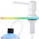 Dispensador de sabonete de pia Ultimate Unicorn White com kit de tubo de 40 cm