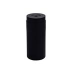 Dispensador de sabonete Partslety Divided Bottle 240 ml de silicone preto