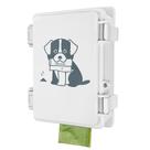 Dispensador de sacos de cocô para cães Onybte Waterproof Wall Mount