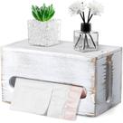 Dispensador de sacos de lixo DRASTAR Wall Mount Retro White Wood