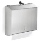 Dispensador de toalhas de papel para montagem na parede C Fold em aço inoxidável Dispensador de toalhas de papel para montagem na parede C Fold em aço inoxidável