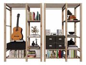 Dispensador Livros Combo Monstruario Expositor Livros Loja
