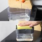 Dispensador Para Detergente Dispenser Sabão 2x1 Detergente Suporte Porta Esponja Limpeza Sabão Limpa Cozinha Casa Dispensador Para Detergente Dispenser Sabão 2x1 Detergente Suporte Porta Esponja Limpeza Sabão Limpa Cozinha Casa