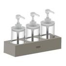 Dispenser 3 Potes 1000Ml Cada - Universal Dispenser 3 Potes 1000Ml Cada - Universal