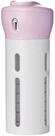 Dispenser 4 em 1 Pote Viagem Mala Shampoo Líquido Sabonete Rosa /Cinza Dispenser 4 em 1 Pote Viagem Mala Shampoo Líquido Sabonete Rosa /Cinza