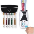 Dispenser Aplicador Creme Dental Pasta Dente Suporte Escovas
