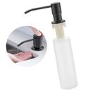 Dispenser De Detergente Para Embutir 350ml Aço Inox 304 Preto Fosco Dispenser De Detergente Para Embutir 350ml Aço Inox 304 Preto Fosco