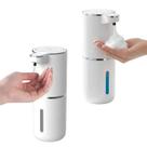 Dispenser de Espuma Automatico Kit 2 Uni Sabao Alcool Gel Locao Recarregavel USB Sensor Proximidade Higienico
