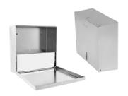 Dispenser de Papel Toalha Calha Úmida Pro Em Aço Inox Escovado Dispenser de Papel Toalha Calha Úmida Pro Em Aço Inox Escovado