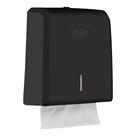 Dispenser de Papel Toalha Interfolhado 1/3 Dobra - Preto Classic Profissional