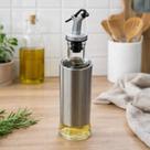 Dispenser De Temperos 300ml Vidro Com Acabamento Em Inox