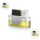 Dispenser Detergente Alcool Porta Bucha Pia Cozinha Organiza Dispenser Detergente Alcool Porta Bucha Pia Cozinha Organiza