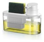 Dispenser Detergente Porta Bucha Cozinha Off White Arthi