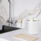 Dispenser Detergente Porta Bucha Luxo Conceito - Arthi