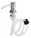 Dispenser Dosador com Mangueira Flexivel Saboneteira de Embutir em pia de granito e marmoreSuporte Dispenser Dosador com Mangueira Flexivel Saboneteira de Embutir em pia de granito e marmoreSuporte