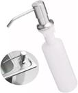 Dispenser Dosador de Detergente e Sabonete p/ Embutir em Aço Inox