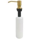 Dispenser Dosador de Detergente Ouro Brilho 350 ml Dispenser Dosador de Detergente Ouro Brilho 350 ml