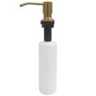 Dispenser Dosador de Detergente Ouro Fosco 350 ml