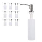 Dispenser Dosador Embutir Kit 18 Unidades Sabonete Liquido Sabao Detergente Cozinha Pia Banheiro Lavabo