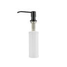 Dispenser Dosador para Detergente 300ml Aço inox 304 Grafite IDI03