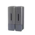 Dispenser Duplo Saboneteira Manual Parede Luxo 250ml Cada