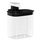 Dispenser Lavanderia Porta Sabão em Pó Líquido Amaciante KTE150 Flow OU 1,5L Tampa Bico Dosador Hermético