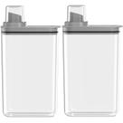 Dispenser Organizador Lavanderia Kit c/2 de 2,3L Lavanderia