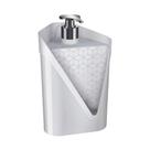 Dispenser Organizador Prático De Pia Porta Detergente E Esponja Bucha Sólido Click Cozinha Branco Uz