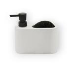 Dispenser p/ detergente e esponja branco Acqua Mood - Nobre