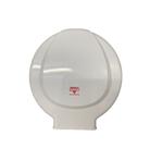 Dispenser p/ Papel Higiênico Rolão p/parede Plestin - Branco e Preto