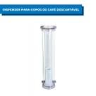 Dispenser Para Copos De Café Descartáveis A1 JSN Suporte de Parede Plástico Empresa Hospital