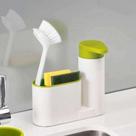 Dispenser para detergente com porta esponja de lavar louça Dispenser para detergente com porta esponja de lavar louça